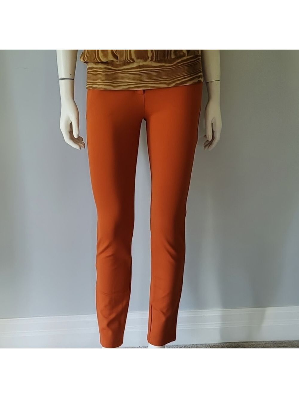 Soneed Orange Straight Leg Pants Size 28 M